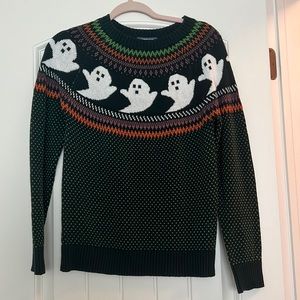 Green ModCloth Ghost Sweater